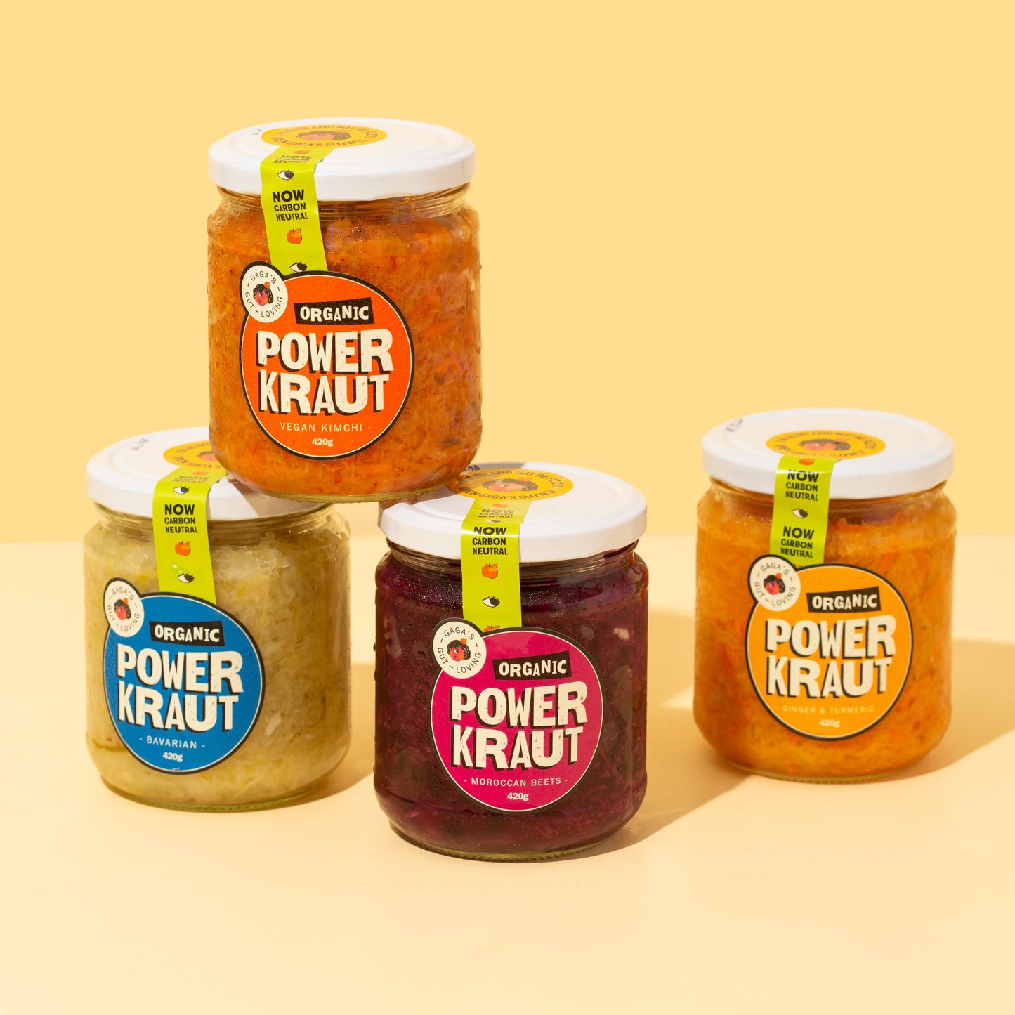 Organic Powerkraut Sauerkraut | Box of 6