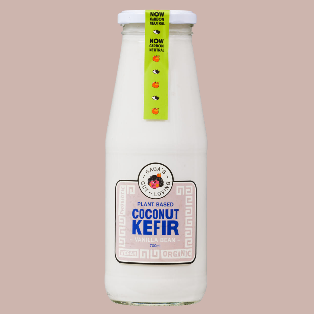 Gaga's Gut Loving Vegan Kefir Natural & Vanilla | Box of 8