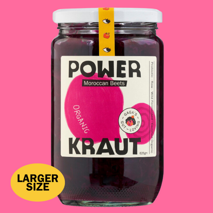 Powerkraut Moroccan Sauerkraut Large 625g Jars | Box of 6