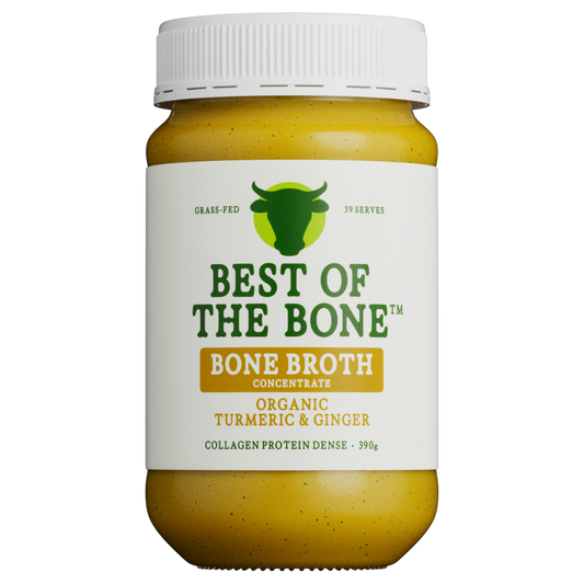 Bone Broth Concentrate - Organic Turmeric Ginger & Pepper 390g