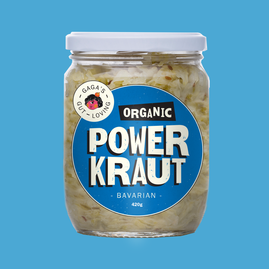 Powerkraut Bavarian Sauerkraut | Box of 6