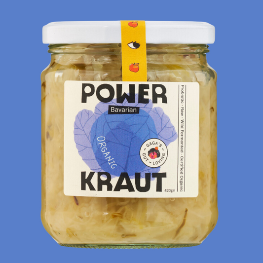 Powerkraut Bavarian Sauerkraut | Box of 6