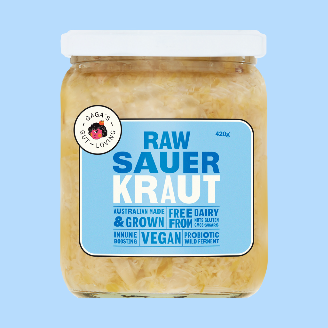 Gaga's Raw Sauerkraut | Box of 6