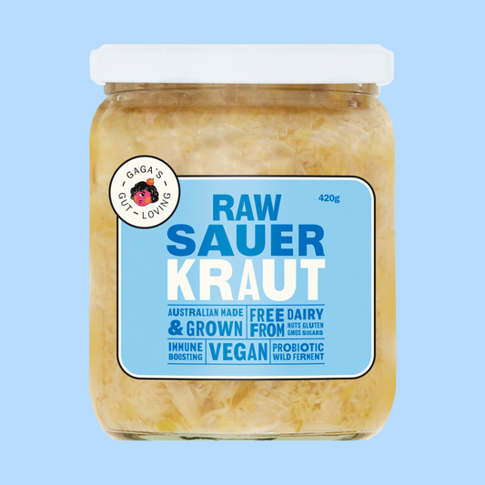 Gaga's Raw Sauerkraut | Box of 6