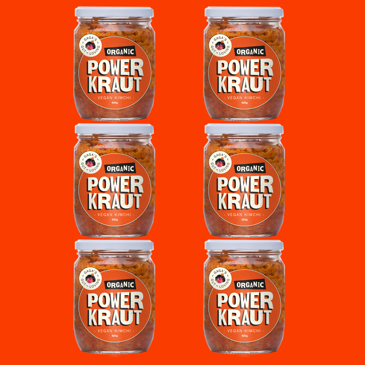 Powerkraut Kimchi | Box of 6